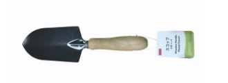 Trowel with Wooden Handle -Plated-