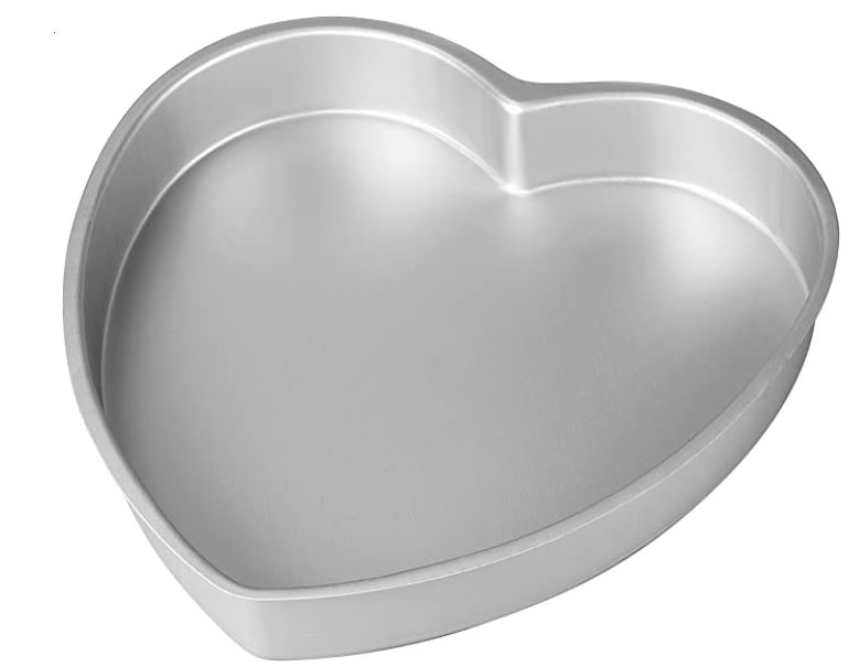 1432105601-Wilton Decorator Preferred 8"x2" Aluminum Heart Shaped Cake Pan