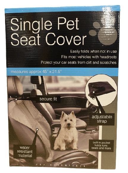606761-SINGLE PET AUTO SEAT COVER