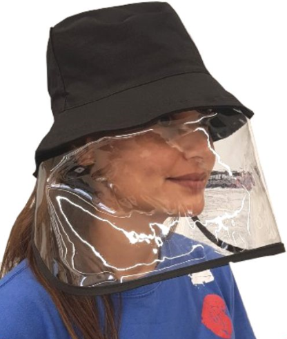 Protective Hat Masks- Cotton face shield cap