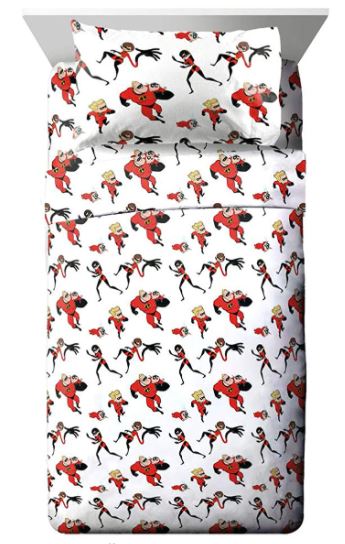 35798 SHEET SET,3pcTWIN INCREDIBLES2 C-id JF20350T