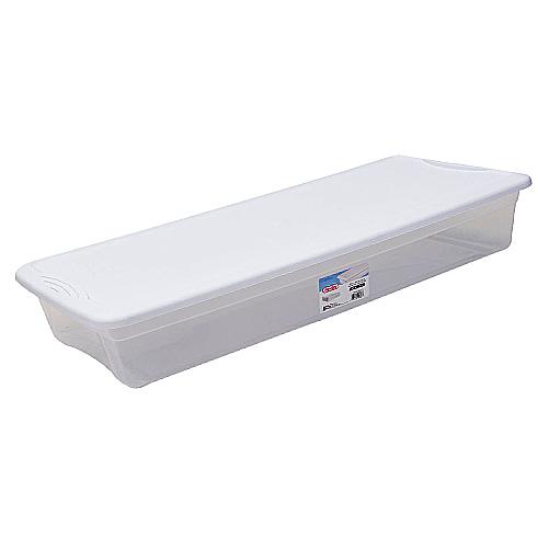 11024- STORAGE BOX,41QT CLEAR FLAT C-ID 19608006 STERILITE