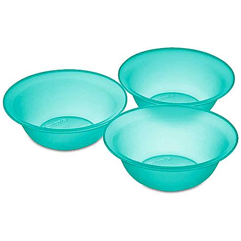 27521-BOWL 3pc 2Ooz MOLOKAI TINT STERILITE