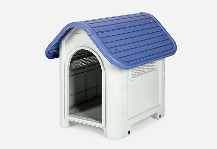 11112-DOG HOUSE RUNDY BLUE