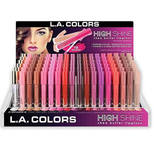 15403-LIPGLOSS wSHEA BUTTER AST CLRS