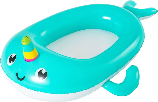 34120E-Narwhal Baby Boat 46.5" 35" Age 3-6 in full color box