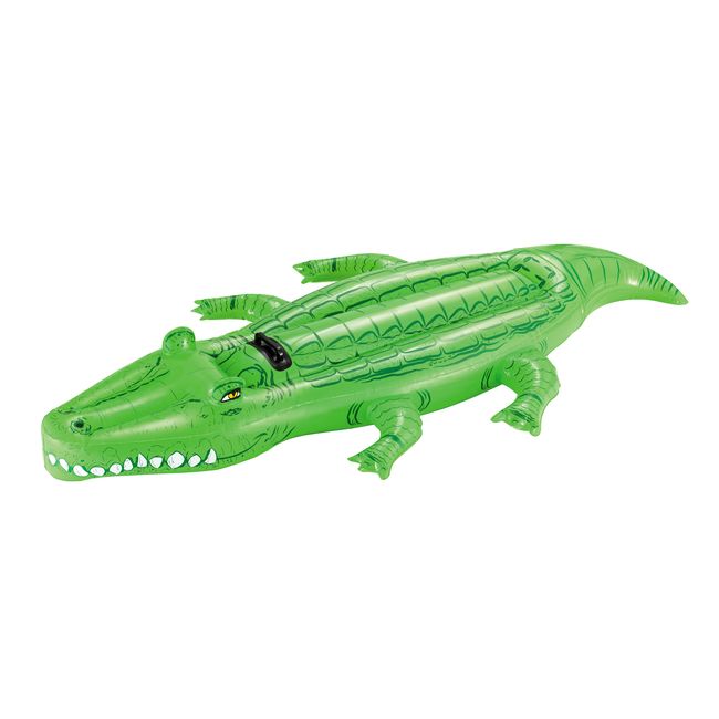 41010E-Crocodile Ride-On 66" x 35" Age 3+ in full color box