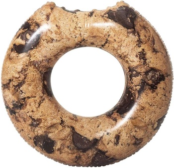 [425273] 36164E-Cookie 42" Swim Ring in full color box Age 12+