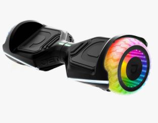 JETSON RAVE EXTREME TERRIAN HOVEBOARD W/ COSMIC LIGHT UP WHEELS BLACK