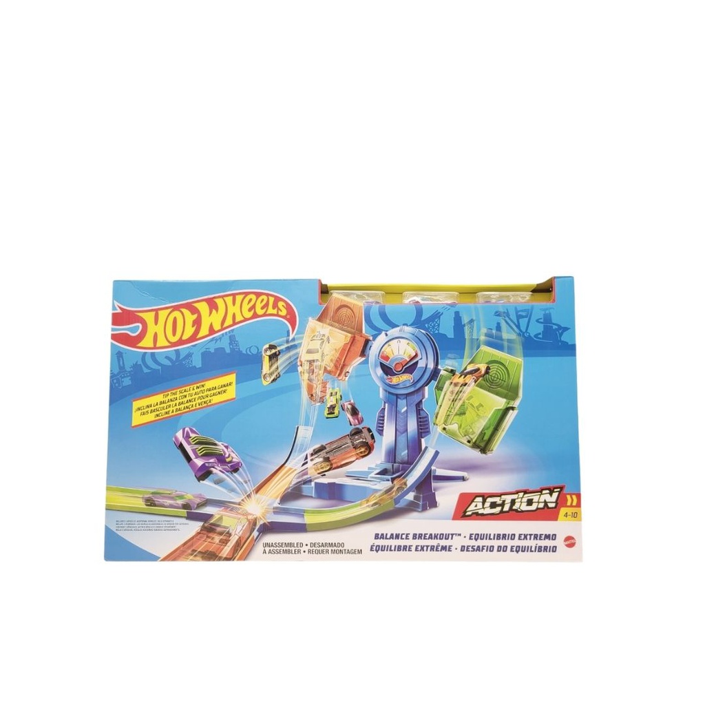 FRH349574-Mattel DP Hot Wheels Balance Breakout Trackset