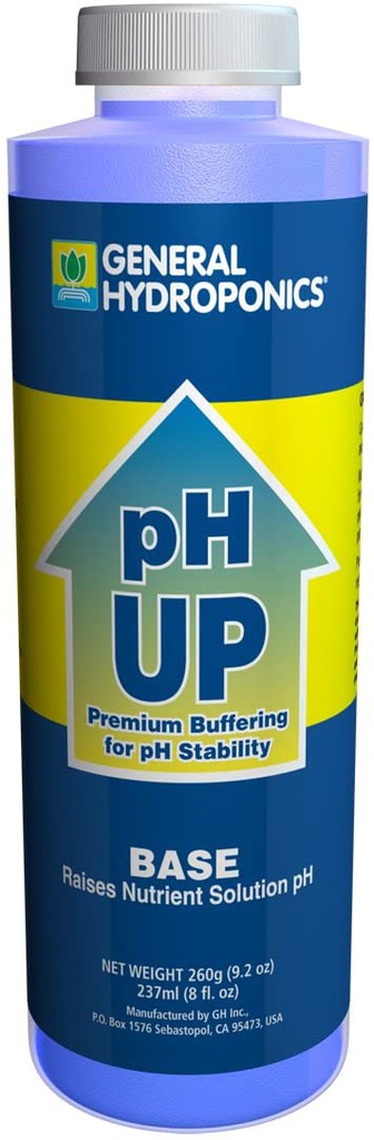 General Hydroponics pH UP 8 oz