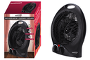 H-F301BK  1500W PORTABLE ELECTRIC SPACE HEATER AND FAN BLK 6/C