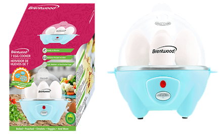 TS-1045BL  7-EGG COOKER/STEAMER BL 6/C