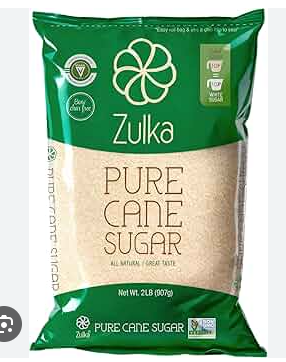 61440 / 514066 ZULKA-PureCaneSugar2lb#0000110/cs