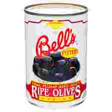 16839 BELL BLACK OLIVES 6 OZ PITTED SMALL/24CS