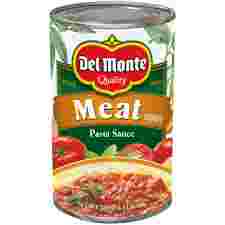 41807 DEL MONTE PASTA SAUCE 24OZ MEAT/12CS