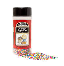 995722 CANDY SPRINKLES #SPICE SUPREME 2.5 OZ /12CS