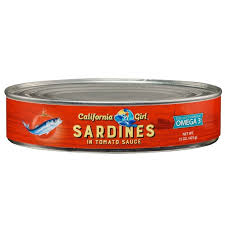 85151 CALIFORNIA GIRL SARDINES 15 OZ TOMATO/24CS