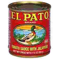 178661 EL PATO TOMATO SAUCE W/JALAPENO  RED 7.75 OZ/24CS