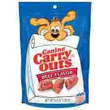 246801-DOG TREAT CANINE CARRY OUTS BEEF FLAVOR 12/C