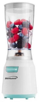 JB-191BL 14OZ PERSONAL BLENDER - WHT/BLUE 12/CS
