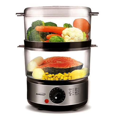 TS-1005 2-TIER FOOD STEAMER - SS  4/CS