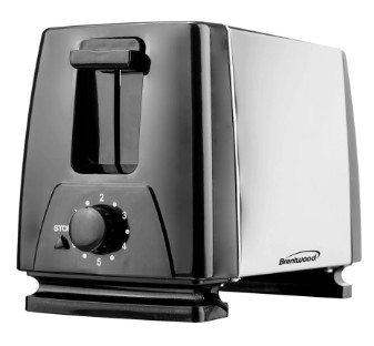 TS-280S 2-SLICE TOASTER - BLK /SS  8/CS
