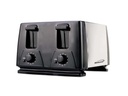 TS-284 4-SLICE TOASTER - BLK/SS 4/CS