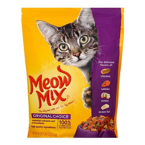 70322 MEOW MIX ORIGINAL CHOICE SURP18 OZ  /6CS                                                                 