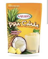17820 - NATURAS PINA COLADA DRINK MIX 12oz/12pk