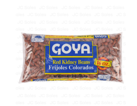 778634 - GOYA RED KIDNEY BEANS 16oz/24cs