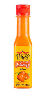 24867 - MEXICO LINDO SALSA HABANERO RED SAUCE 5oz/24cs