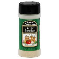 159300 - SPICE SUPREME GARLIC SALT 5.25oz/12cs