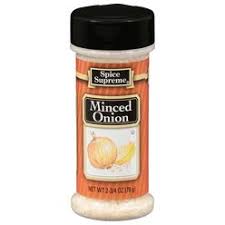 159373 - SPICE SUPREME MINCED ONION 2oz/12cs