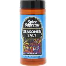 159427 - SPICE SUPREME SEASONED SALT 16oz