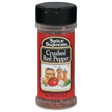159249 - SPICE SUPREME CRUSHED RED PEPPER 2oz/12cs