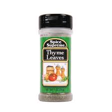 159414 - SPICE SUPREME THYME LEAVES 1oz/12cs