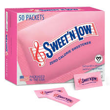 17985 SWEET'N LOW PACKETS 50 CT 12/C