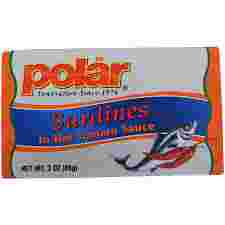 778692 POLAR SARDINES IN TOMATO SAUCE 3 OZ  24/C