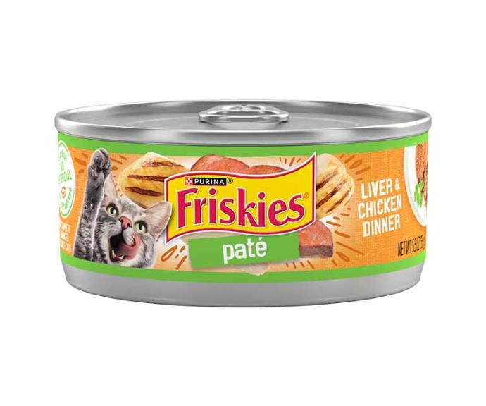 109115 FRISKIES 5.5oz LIVER & CHICKEN DINNER CAT FOOD