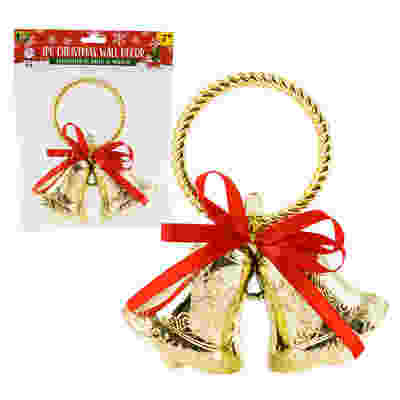 81426X-DECOR,1pc 7"H BELL w/BOW