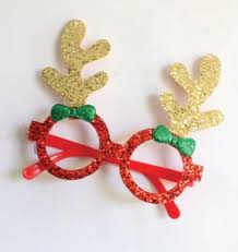 81502X-CHRISTMAS EYEGLASSES,6"REINDEE