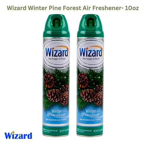 30-W-AF-WPF WIZARD AIR FRESHNER SPRAY WINTER FOREST 10oz. 12/CS