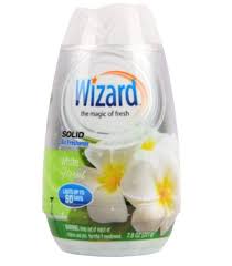 30-W-S-WF WIZARD SOLID WHITE FLORAL 7.8oz 12/CS