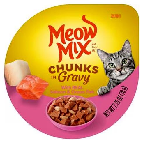 156341 Meow Mix Seafood Favorites 2.75oz-12