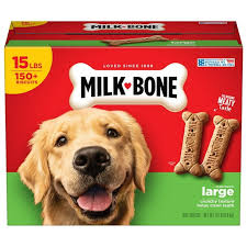980044441 Milk-Bone Original Flavor, Large Crunchy Dog Treat Biscuits, 15 lbs.