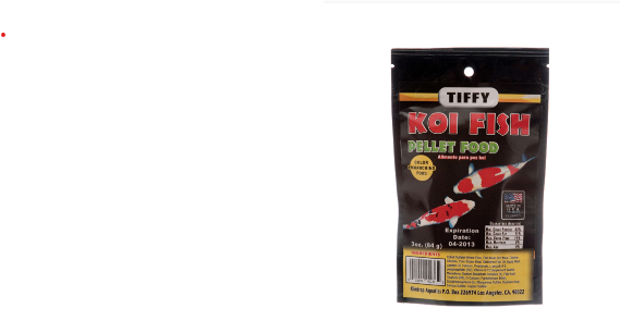 11695 Koi Fish Pellet Food 2.5oz