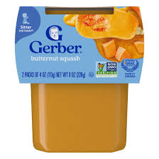 58364 GBR 2ND FOODS SQUASH 2PK 8 OZ 8/PK