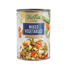 10130 Fairhill Farms  Mixed Vegetables 15 OZ 24/PK