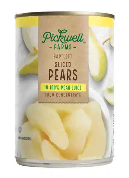 36054 SLICED PEARS IN JUICE 15 OZ 24/PK